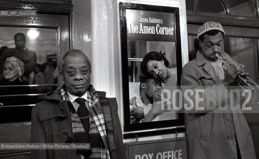 James Baldwin.Copyright©Anne-Katrin Purkiss/Writer Pictures/Rosebud2