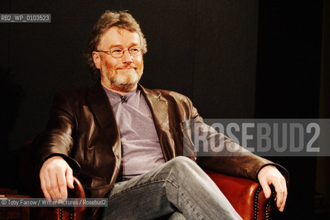 Iain Banks at the Bath Literary Festival 2007..copyright©Toby Farrow/Writer Pictures/Rosebud2
