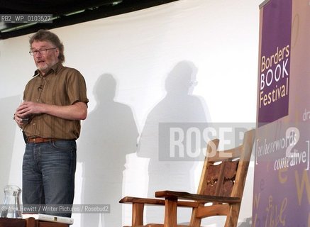 A portrait of Iain Banks during events at the Borders Book Festival 2007, held in Melrose in the Scottish Borders...Copyright©Alex Hewitt/Writer Pictures/Rosebud2