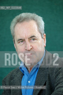 Writer John Banville at the Edinburgh International Book Festival...Copyright©Pascal Saez/Writer Pictures/Rosebud2