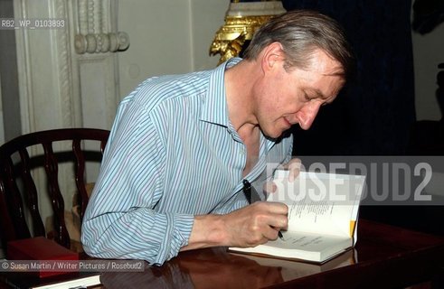 Julian Barnes, author, at the Althorp Literary Festival, Northampton, UK, June 18, 2005.  ..©Susan Martin/Writer Pictures/Rosebud2