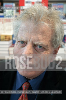 Writer Jean-Claude Barreau at the Salon du Livre (Book Fair) in Paris, March 2006..Copyright©Pascal Saez.Pascal Saez/Writer Pictures/Rosebud2