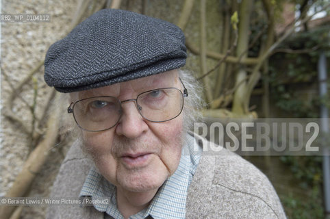 John Bayley  the writer and former husband of Iris Murdoch at home in Oxfordshire...Copyright©Geraint Lewis/Writer Pictures/Rosebud2