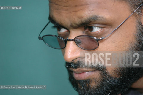 British writer and former Guantanamo Bay prisoner Moazzam Begg at the Edinburgh International Book Festival...Copyright©Pascal Saez/Writer Pictures/Rosebud2