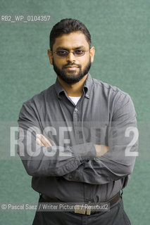 British writer and former Guantanamo Bay prisoner Moazzam Begg at the Edinburgh International Book Festival...Copyright©Pascal Saez/Writer Pictures/Rosebud2