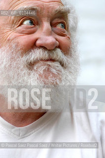 British writer and environmentalist David Bellamy at the Edinburgh International Book Festival 2003..Copyright©Pascal Saez.Pascal Saez/Writer Pictures/Rosebud2