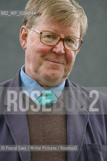 Alan Bennett, british writer ( his latest novel is The Uncommon Reader) and playwright, here at the Edinburgh International Book Festival 2007. ..Copyright©Pascal Saez/Writer Pictures/Rosebud2