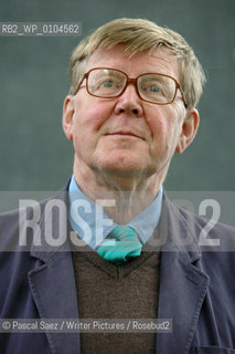 Alan Bennett, british writer ( his latest novel is The Uncommon Reader) and playwright, here at the Edinburgh International Book Festival 2007. ..Copyright©Pascal Saez/Writer Pictures/Rosebud2