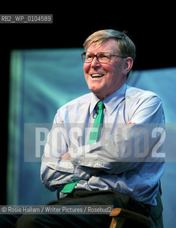 Alan Bennett speaking at the Hay Festival..©Rosie Hallam/Writer Pictures/Rosebud2