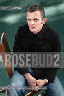 Scottish writer John Bennett at the Edinburgh International Book Festival...Copyright©Pascal Saez/Writer Pictures/Rosebud2