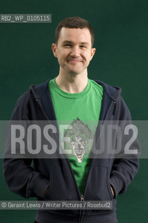 Alan Bissett, Scottish Author and Writer..Copyright©Geraint Lewis/Writer Pictures/Rosebud2