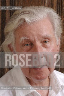 Ronald Blythe, author of Akenfield at his home in Essex...copyright©Malcolm Watson/Writer Pictures/Rosebud2
