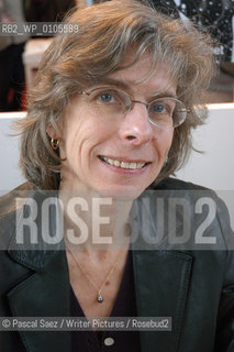 French writer Paule du Bouchet at the Salon du Livre (Book Fair) in Paris, March 2006..Copyright©Pascal Saez/Writer Pictures/Rosebud2