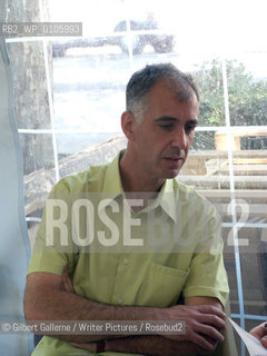 Adam Braver, author, at the Festival International du Roman Noir (FIRN), Frontignan, France, June 27th, 2010..Copyright©Gilbert Gallerne/Writer Pictures/Rosebud2