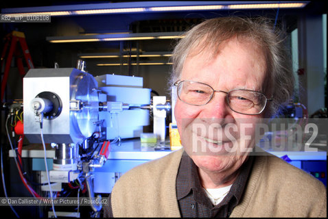 Dr. Wallace S. Broecker May 20, 2008 is perhaps the worlds foremost interpreter of the Earths operation as a biological, chemical, and physical system. .He is photographed here in his office at the Lamont Doherty Earth Observatory in Palisades, New York, USA..Copyright©Dan Callister/Writer Pictures/Rosebud2