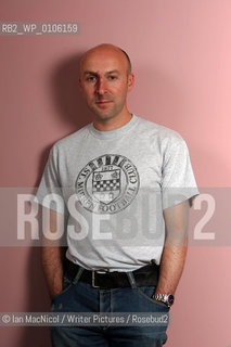 Chris Brookmyre  - Crime fiction writter pictured at his home in Bothwell on the day of the launch of his latest novel Attack of the Unsinkable Ducks...Copyright©Ian MacNicol/Writer Pictures/Rosebud2