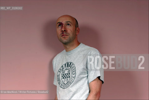 Chris Brookmyre  - Crime fiction writter pictured at his home in Bothwell on the day of the launch of his latest novel Attack of the Unsinkable Ducks...Copyright©Ian MacNicol/Writer Pictures/Rosebud2