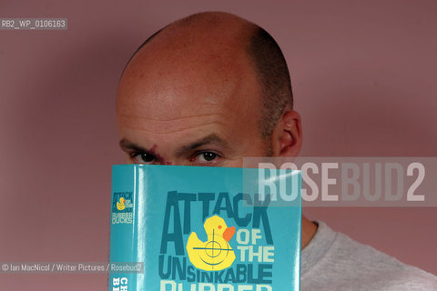 Chris Brookmyre  - Crime fiction writter pictured at his home in Bothwell on the day of the launch of his latest novel Attack of the Unsinkable Ducks...Copyright©Ian MacNicol/Writer Pictures/Rosebud2