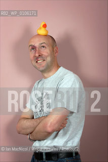 Chris Brookmyre  - Crime fiction writter pictured at his home in Bothwell on the day of the launch of his latest novel Attack of the Unsinkable Ducks...Copyright©Ian MacNicol/Writer Pictures/Rosebud2