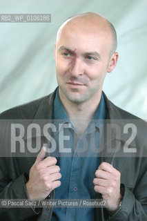 Scottish crime writer Christopher Brookmyre at the Edinburgh International Book Festival 2005..Copyright©Pascal Saez/Writer Pictures/Rosebud2