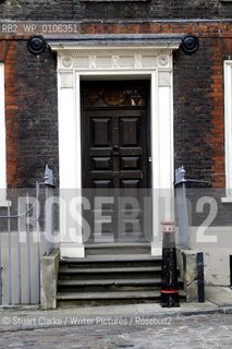  Doctor Samuel Johnsons House in Gough Square. London.  ..copyright©Stuart Clarke/Writer Pictures/Rosebud2