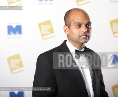 Aravind Adiga winner of the Man Booker Prize at the Guildhall, London..Copyright©Graham Jepson/Writer Pictures/Rosebud2