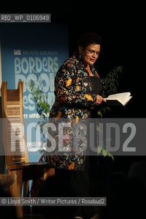 Jackie Kay.Events at the Borders Book Festival 2010..The festival runs from Thursday 17th June to Sunday 20th June.for further info please go to the website at www.bordersbookfestival.org or contact Nicky Stonehill on 07740 681 560 or nicky@stonehillsalt.co.uk..Copyright©Lloyd Smith/Writer Pictures/Rosebud2