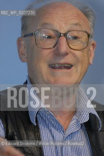 Nicolas Bardos-Feltoronyi at Brusselss Bookfair march2007..Copyright©Edouard Smekens/Writer Pictures/Rosebud2
