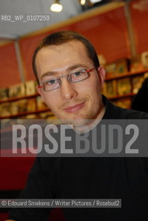 Vincent at  Brusselss Bookfair march2007.Albatros..Copyright©Edouard Smekens/Writer Pictures/Rosebud2