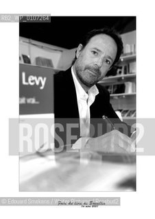 Marc Levy at Brusselss Bookfair march2007..Copyright©Edouard Smekens/Writer Pictures/Rosebud2