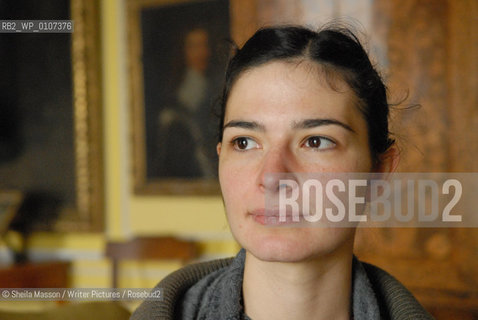 Elen Caldecott, British writer, at the 2nd annual Lennoxlove Book Festival at Lennoxlove House, Haddington, Scotland, November 20, 2010...Copyright©Sheila Masson/Writer Pictures/Rosebud2