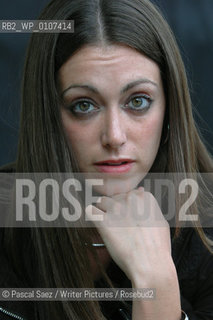 Writer Lucy Caldwell at the Edinburgh International Book Festival...Copyright©Pascal Saez/Writer Pictures/Rosebud2