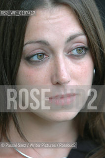 Writer Lucy Caldwell at the Edinburgh International Book Festival...Copyright©Pascal Saez/Writer Pictures/Rosebud2