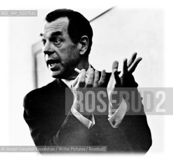 Joseph Campbell....copyright©Joseph Campbell Foundation/Writer Pictures/Rosebud2