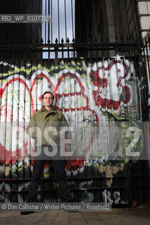 Author Oran Canfield who wrote Long Past Stopping December 11, 2009 in Williamsburg, Brooklyn, New York, USA..copyright©Dan Callister/Writer Pictures/Rosebud2