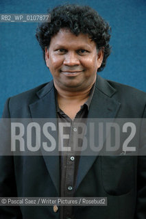 British writer David Dabydeen at the Edinburgh International Book Festival 2007. ..Copyright©Pascal Saez/Writer Pictures/Rosebud2