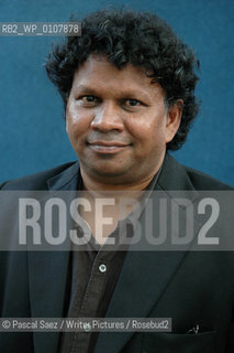 British writer David Dabydeen at the Edinburgh International Book Festival 2007. ..Copyright©Pascal Saez/Writer Pictures/Rosebud2