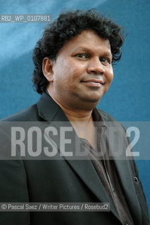British writer David Dabydeen at the Edinburgh International Book Festival 2007. ..Copyright©Pascal Saez/Writer Pictures/Rosebud2