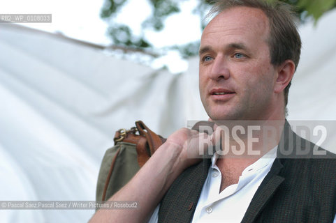 British writer William Dalrymple, author of The Age of Kali and City of Djinns at the Edinburgh International Book Festival 2003..Copyright©Pascal Saez.Pascal Saez/Writer Pictures/Rosebud2