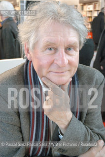 French writer Jacques Darras at the Salon du Livre (Book Fair) in Paris, March 2006..Copyright©Pascal Saez.Pascal Saez/Writer Pictures/Rosebud2