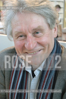 French writer Jacques Darras at the Salon du Livre (Book Fair) in Paris, March 2006..Copyright©Pascal Saez.Pascal Saez/Writer Pictures/Rosebud2