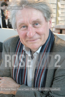 French writer Jacques Darras at the Salon du Livre (Book Fair) in Paris, March 2006..Copyright©Pascal Saez.Pascal Saez/Writer Pictures/Rosebud2