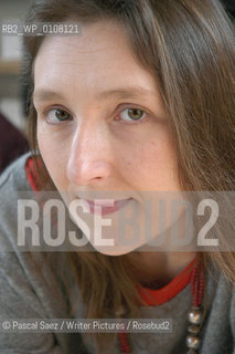 French writer Marie Darrieussecq at the Salon du Livre (Book Fair) in Paris, March 2006....Copyright©Pascal Saez/Writer Pictures/Rosebud2