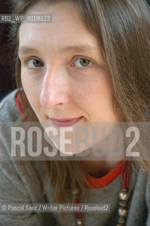 French writer Marie Darrieussecq at the Salon du Livre (Book Fair) in Paris, March 2006....Copyright©Pascal Saez/Writer Pictures/Rosebud2