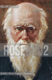 Charles Robert Darwin (1809-1882).wrote The Origin of Species..Copyright©NMG/Writer Pictures/Rosebud2