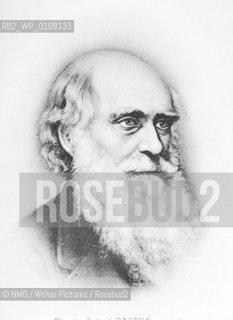 Charles Robert Darwin (1809-1882).wrote The Origin of Species..Copyright©NMG/Writer Pictures/Rosebud2