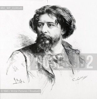 Alphonse Daudet (1840-1897)..Copyright©NMG/Writer Pictures/Rosebud2