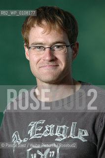 Canadian writer Craig Davidson, author of The Fighter, at the Edinburgh International Book Festival 2007. ..Copyright©Pascal Saez/Writer Pictures/Rosebud2