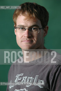 Canadian writer Craig Davidson, author of The Fighter, at the Edinburgh International Book Festival 2007. ..Copyright©Pascal Saez/Writer Pictures/Rosebud2