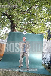 British writer Hunter Davies, ghostwriter for footballer Wayne Rooney at the Edinburgh International Book Festival...Copyright©Pascal Saez/Writer Pictures/Rosebud2